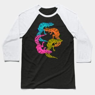 Leopard Gecko Party Baseball T-Shirt